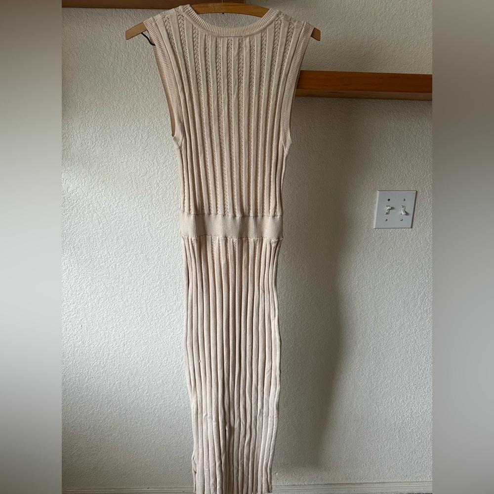 Varley Florian Maxi Dress Size Small in Cream - Picture 3 of 5
